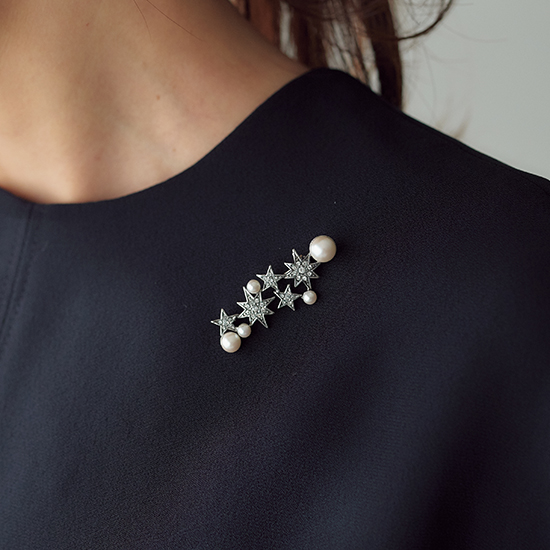 ADER.bijoux]スターパールミックスブローチ | KOBUNSHA SELECT SHOP