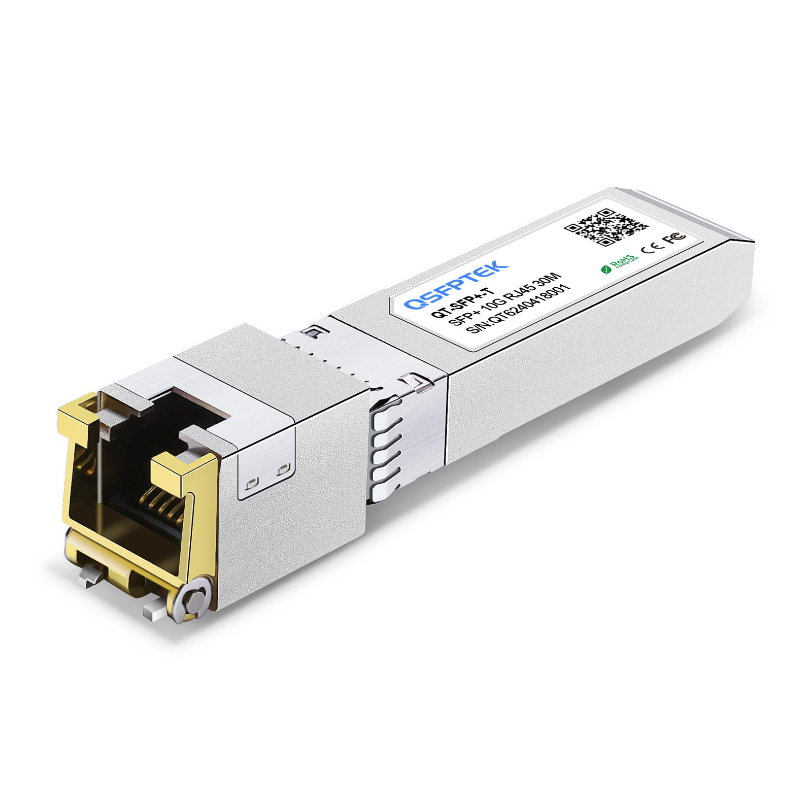 Cisco SFP-10G-TX 10GBASE-T SFP+トランシーバモジュール - QSFPTEK