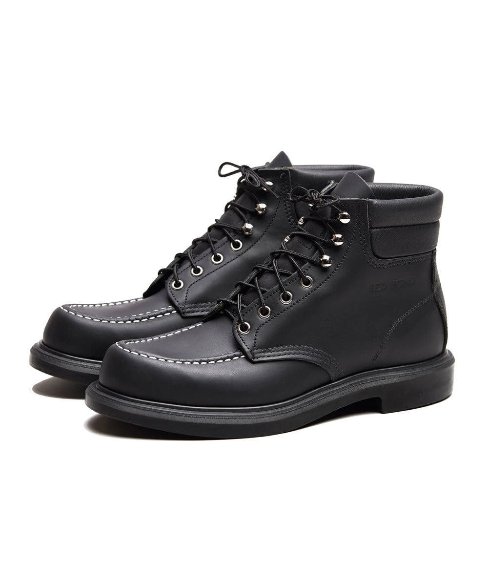 Red Wing Heritage 6-inch SuperSole Moc Toe - Black Chrome — Dave's