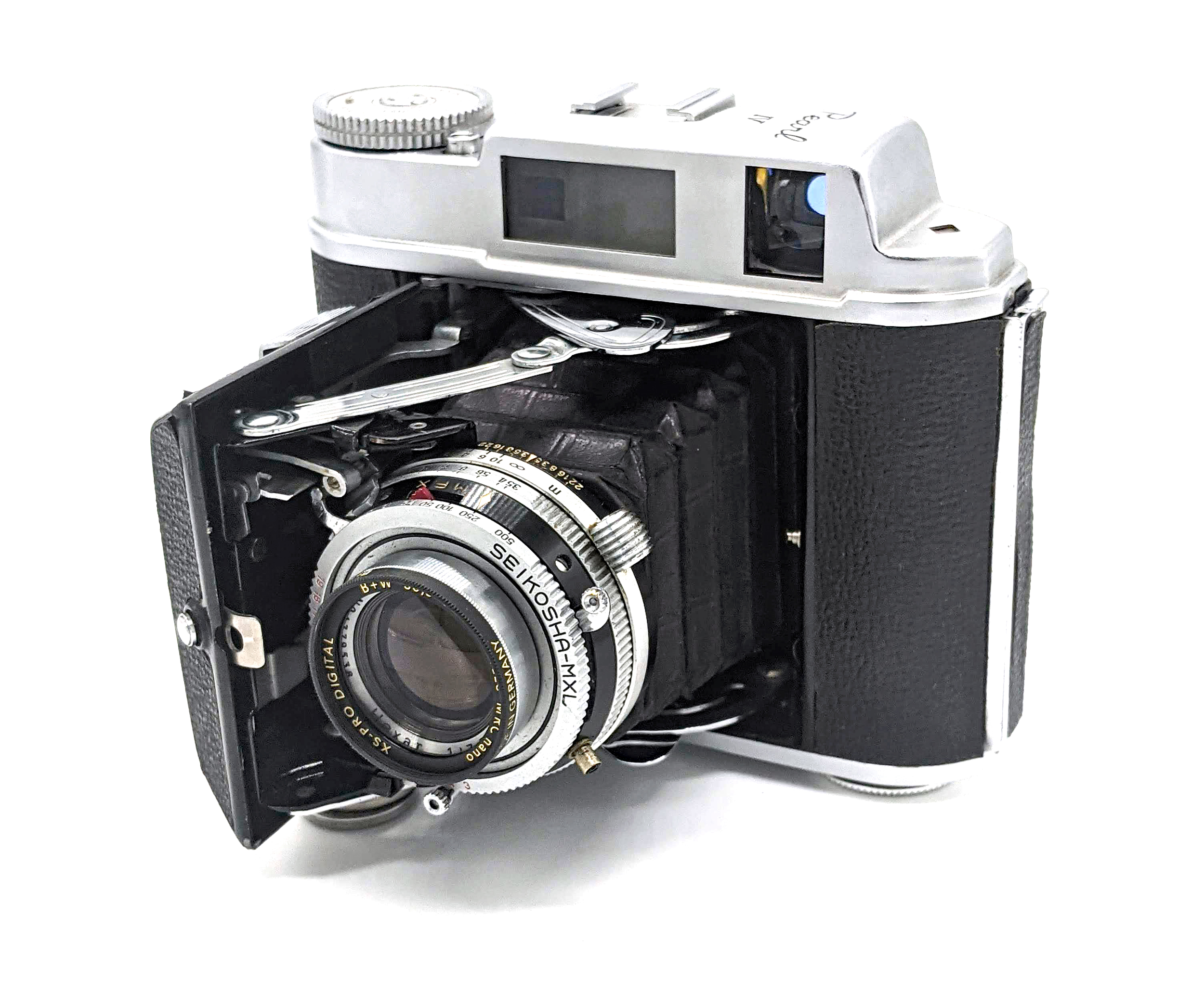 小西六 Konishiroku Pearl IV Hexer 75mm F3.5