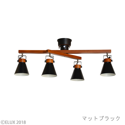 照明 LC10798 エルックス 4灯シーリングスポットライト スライダー 全4