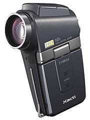 三洋、高感度撮影に対応したハイビジョンムービーカメラ「Xacti DMX-HD2」