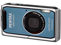 ペンタックス、広角ズーム搭載の防水デジカメ「Optio W60」