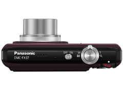 パナソニック、5倍ズームになった25mm対応コンパクト「LUMIX DMC-FX37」