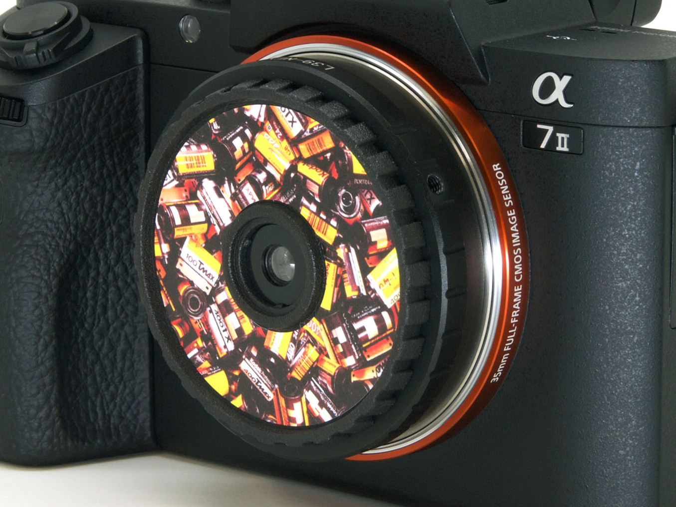 コダック製レンズ付きフィルムのレンズを再利用した「Kodalens+