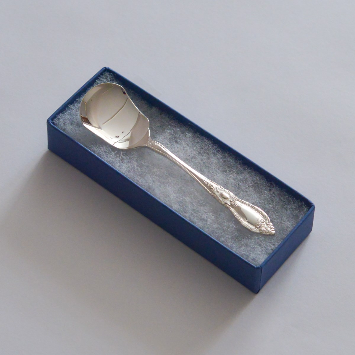 送料無料】 銀製 キングリチャード アイスクリームスプーン / セット