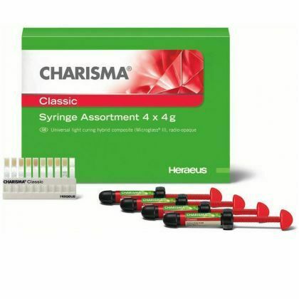 Kulzer Charisma Classic Kit 4x4g Syringe Assortment Dental