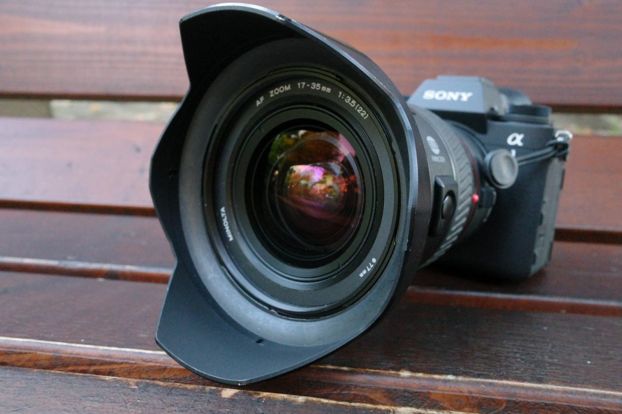 MINOLTA AF ZOOM 17-35mm F3.5 Gを中古で入手したのでレビュー｜広角大