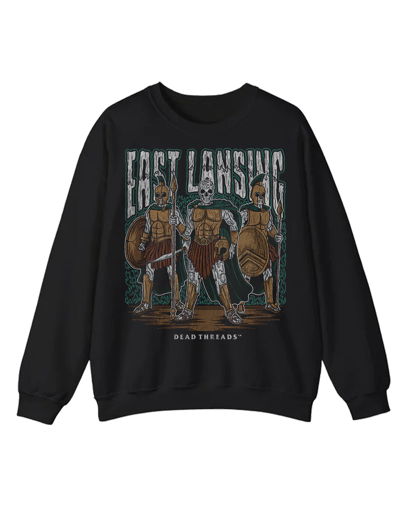 EAST LANSING v1 CREWNECK SWEATSHIRT – Dead Threads Apparel