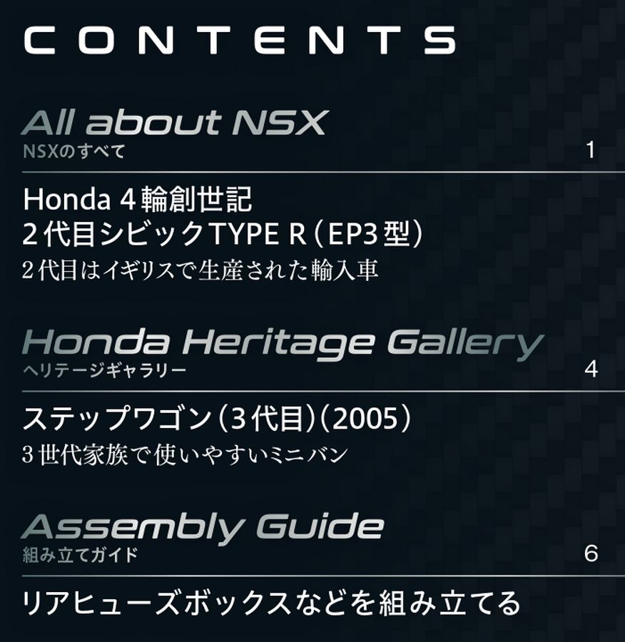 Honda NSX 86号 | デアゴスティーニ公式