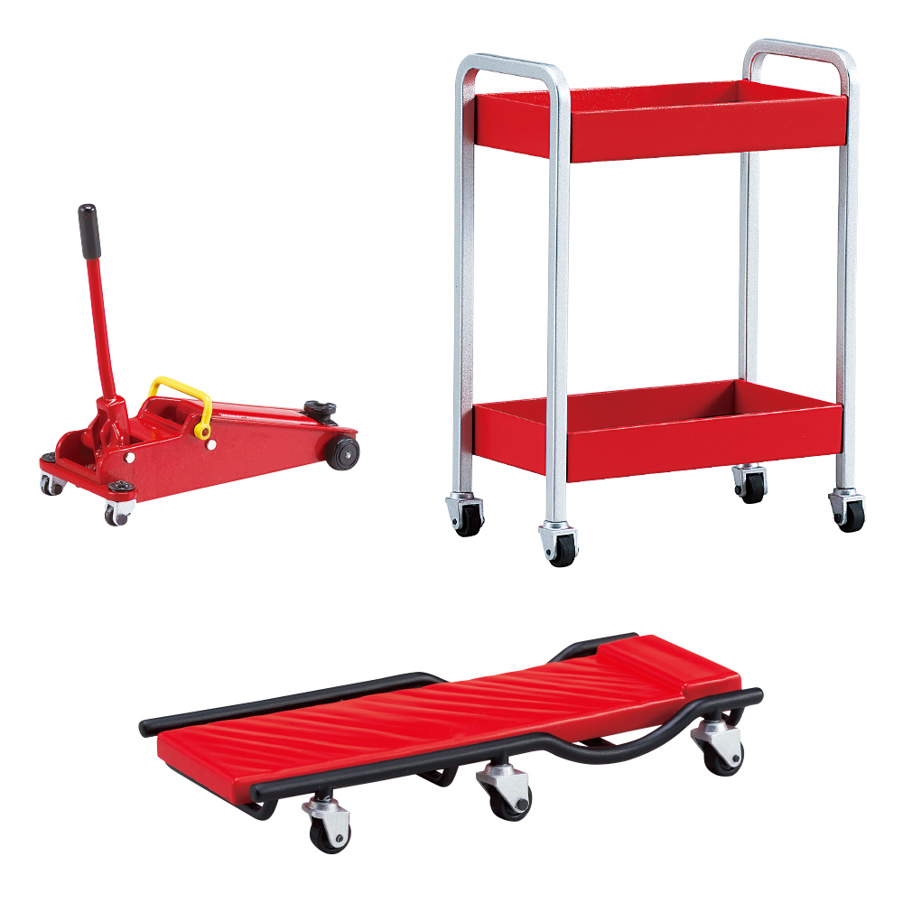 1/8 ガレージディスプレイキット（レッド） | デアゴスティーニ公式