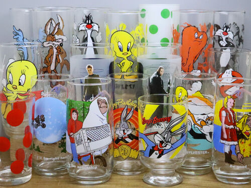 今日は 「ルーニー・テューンズ」 の ヴィンテージグラス を 中心に
