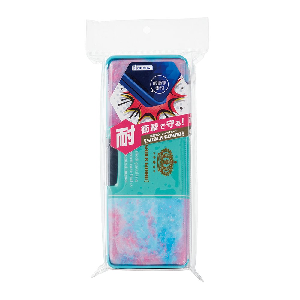 両面筆入 ショックガード ミント｜株式会社デビカ
