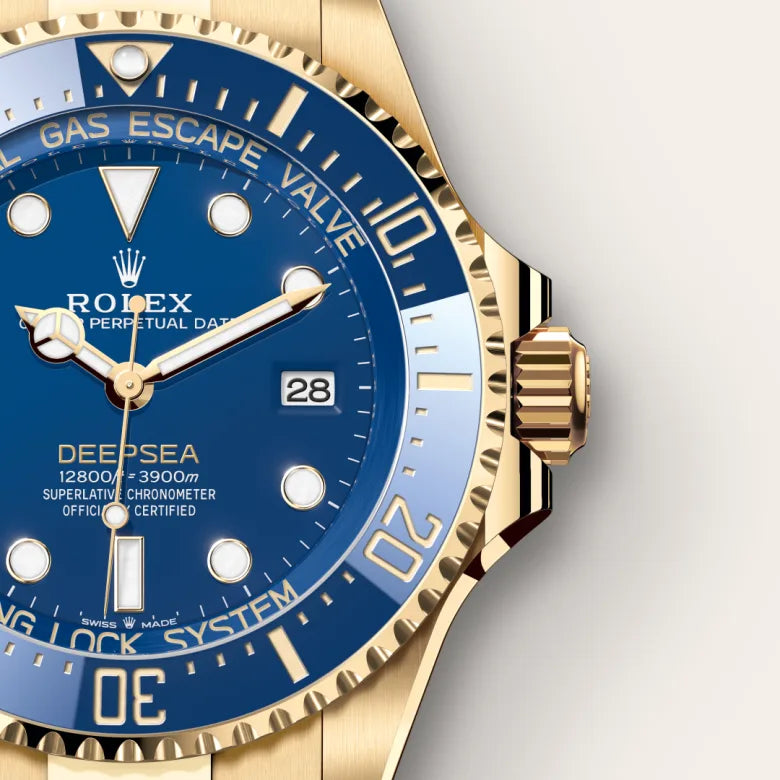 Rolex Rolex Deepsea in 18 ct yellow gold, M136668LB-0001
