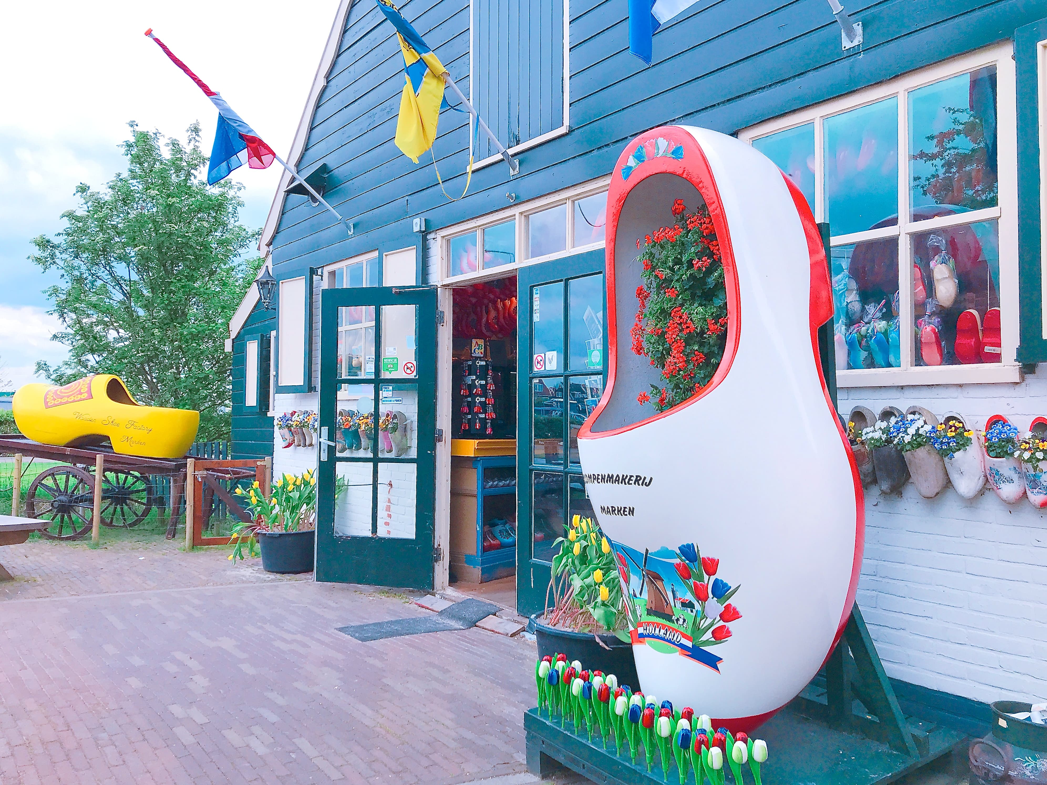 オランダ マルケン島はねはし