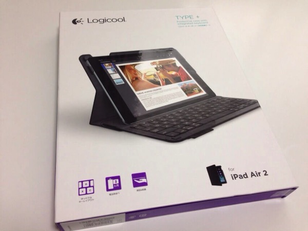 ロジクール iPad Air 2 キーボード一体型ケース「TYPE+」購入