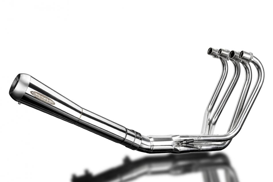 Complete Reverse-Cone 4 into 1 Exhaust Muffler for CB500 Four