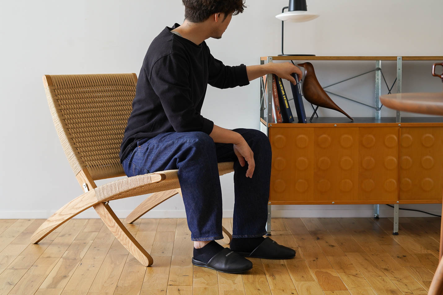 MG501キューバチェア オーク オイルフィニッシュ ナチュラルペーパー