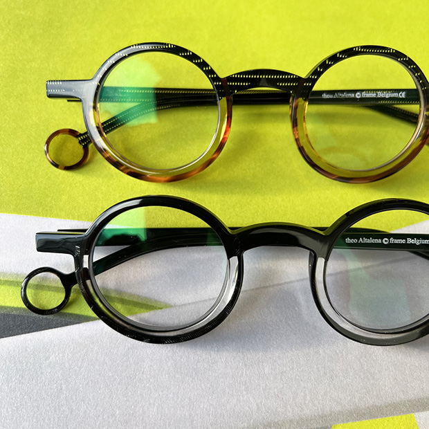 theo(テオ) 可愛らしく個性的な丸眼鏡 新作 D-Eye Kagoshima マルヤ