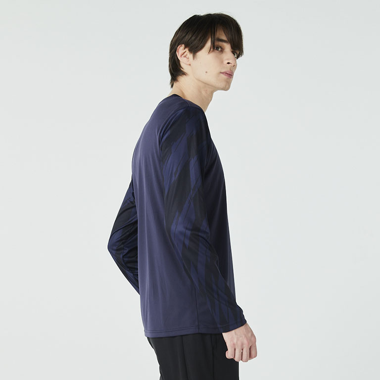 UNISEX 25秋冬 LONG-SLEEVE T-SHIRT DAL-8543 | ダンロップスポーツ