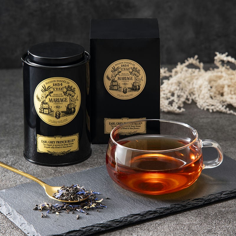 マリアージュ フレール アールグレイ フレンチ ブルー 90g缶入り