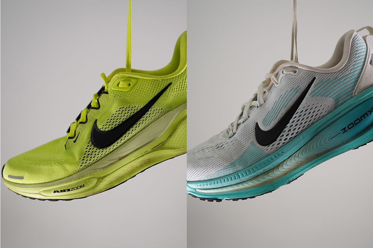 ナイキ『ボメロ 18』『ペガサス 41』を徹底比較。初心者ランナーは