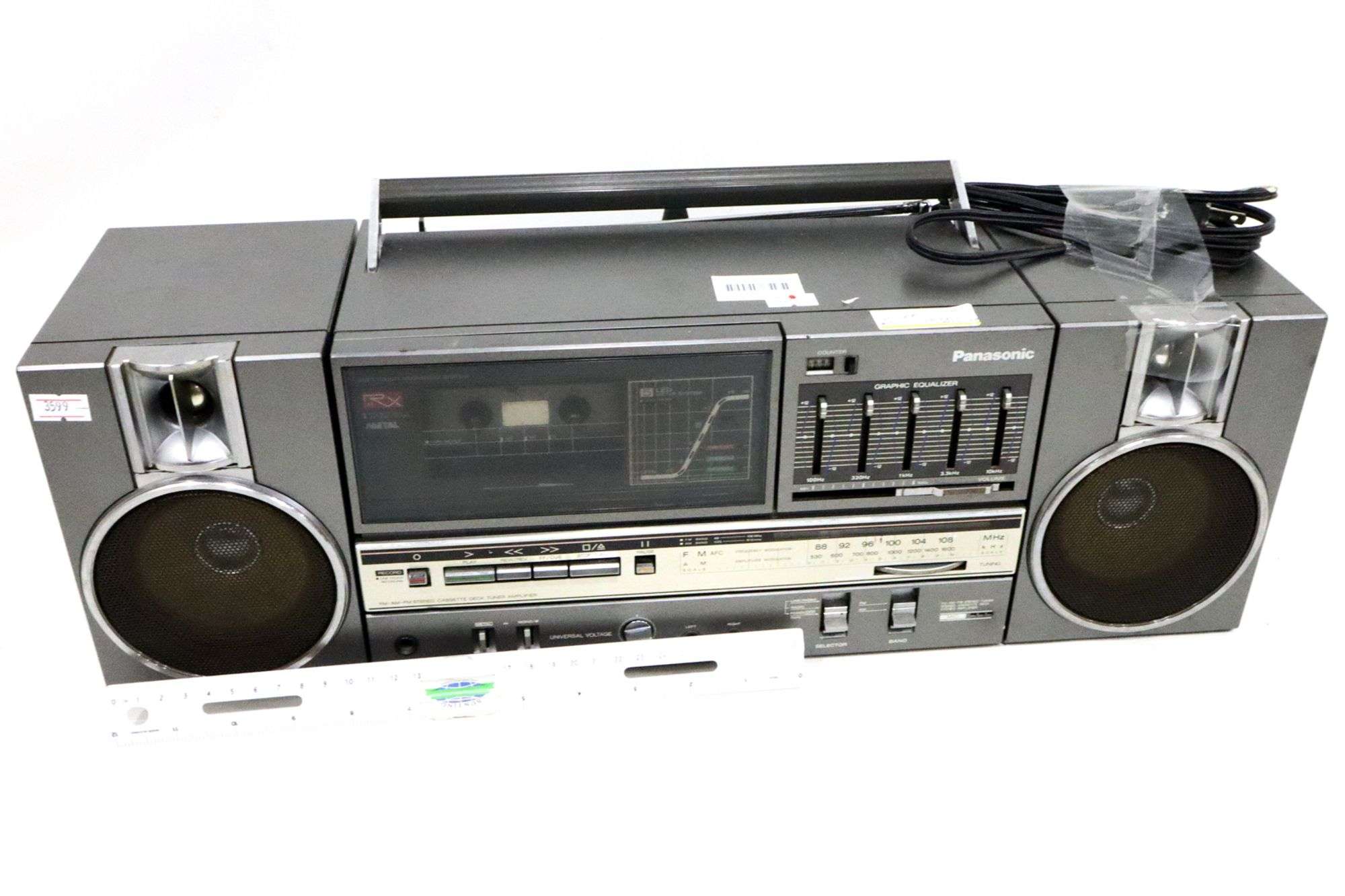 National RX-C45 分離型ラジカセ FM/AMラジオOK昭和レトロ National RX