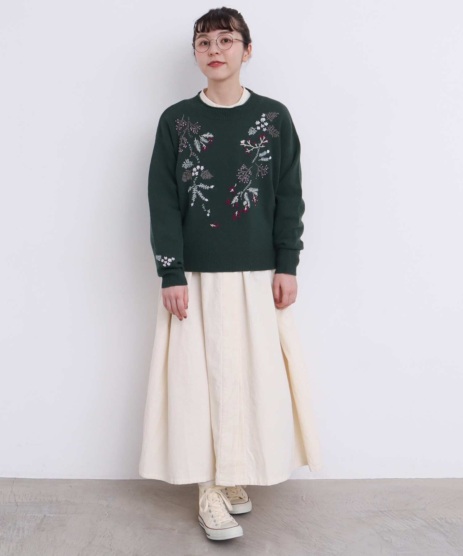 AMBIDEX Store 〇シャツコール ころころボタンワンピース(F クロ): l