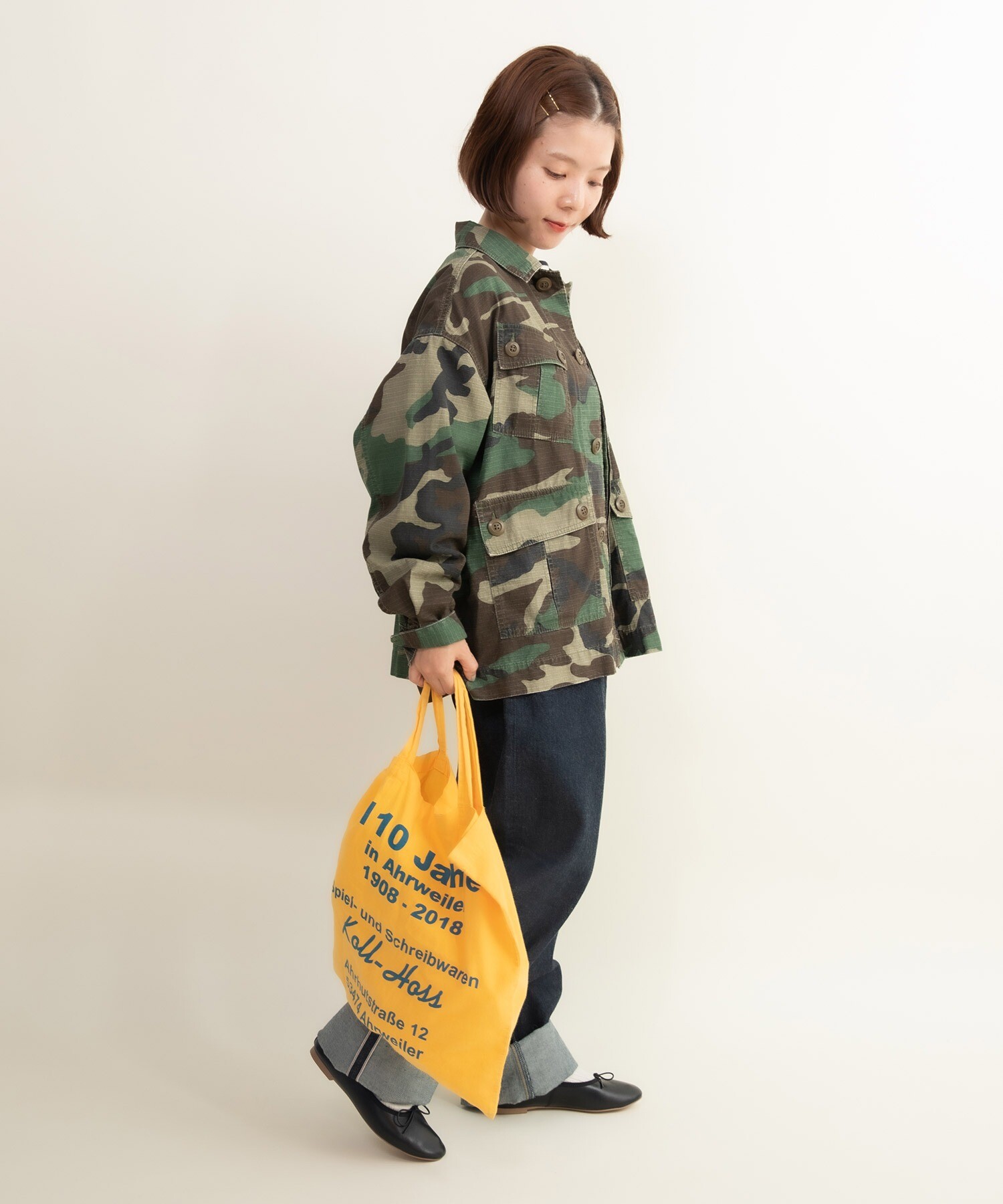 AMBIDEX Store ○カモフラ柄 ミリタリージャケット(F マルチ99): CHILD