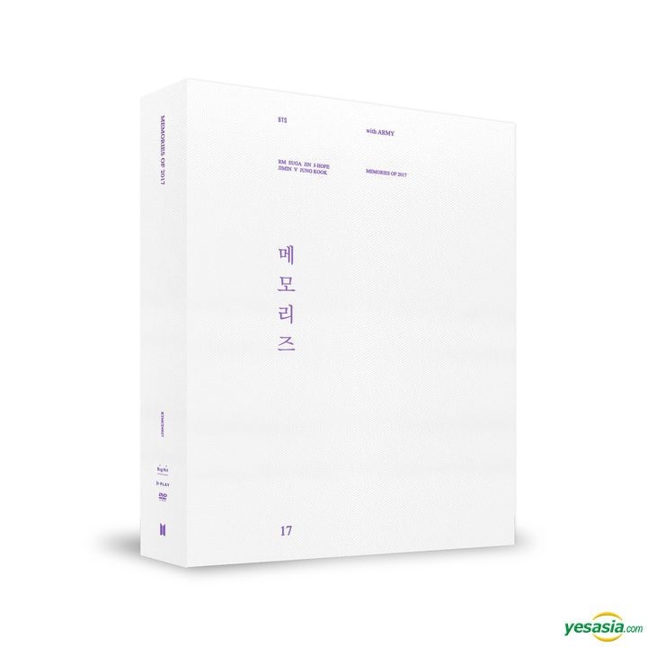 YESASIA: BTS Memories of 2017 (5DVD + Photobook) (Korea Version