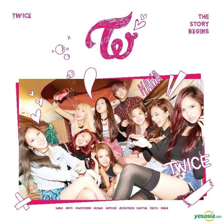 The Story Begins TWICE タワレコ 直筆サイン入り 直筆サイン TWICE