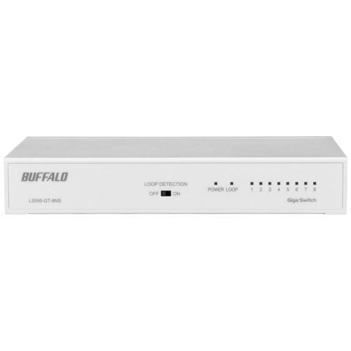 スイッチングハブ 8ポート LSW6-GT-8NS/WH | PC接続用品 | 介護用品