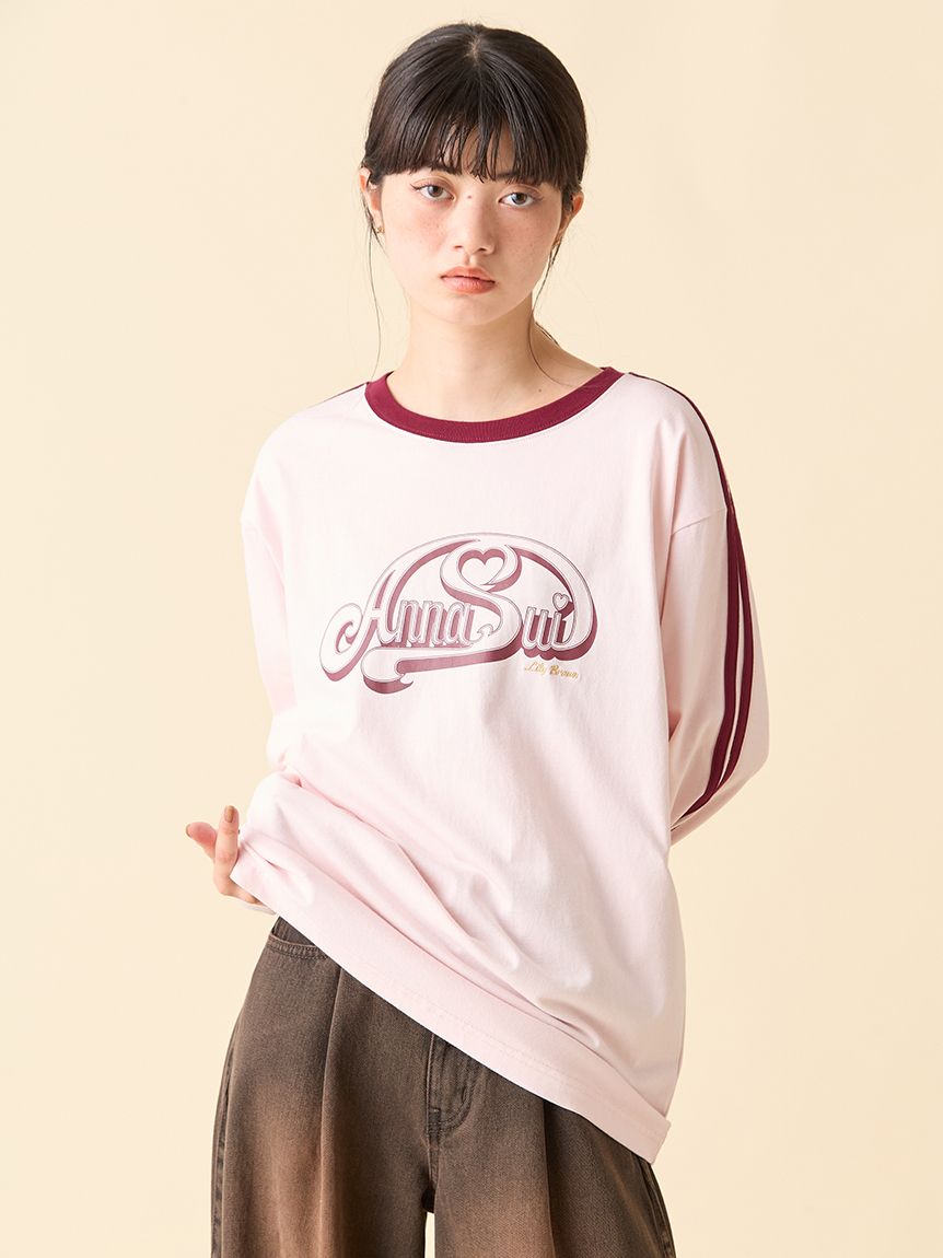 LILY BROWN ×ANNA SUI】サイドラインロンT(Tシャツ・カットソー