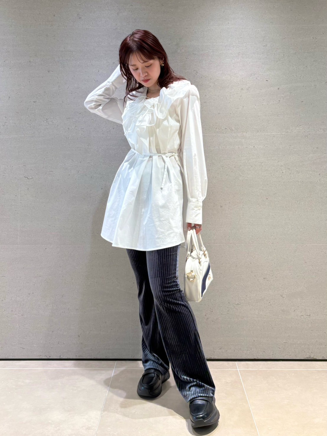 フリルミニワンピース(ミニワンピース)｜ワンピース｜LILY BROWN