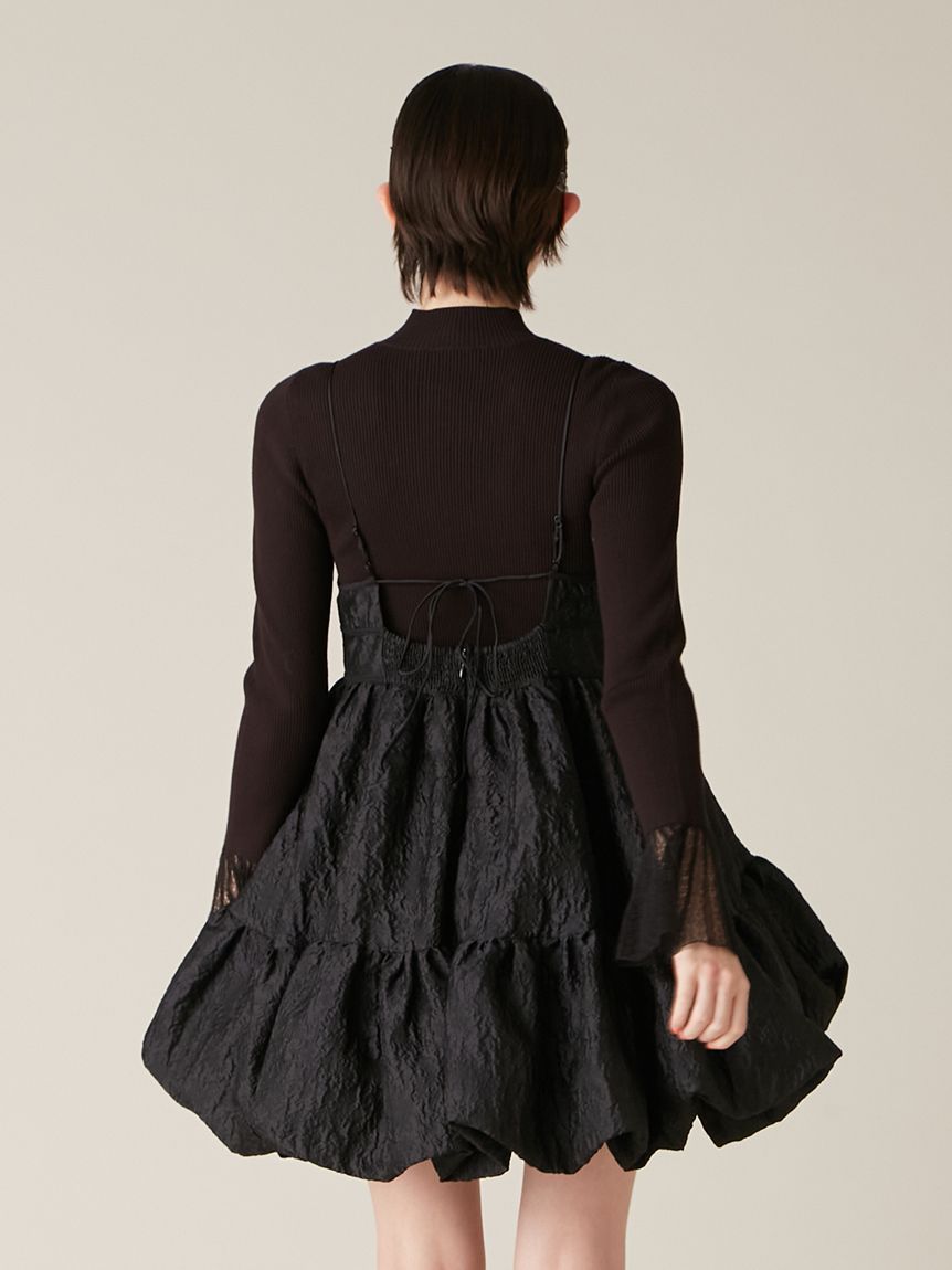 ジャカードミニワンピース(Tシャツ・カットソー)｜トップス｜LILY