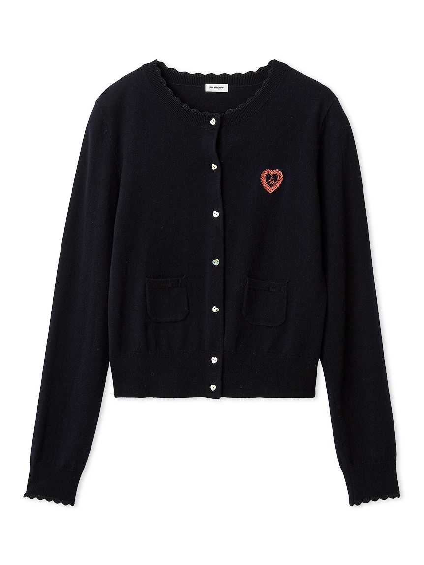 love letterコンパクトニットカーデ(カーディガン)｜トップス｜LILY