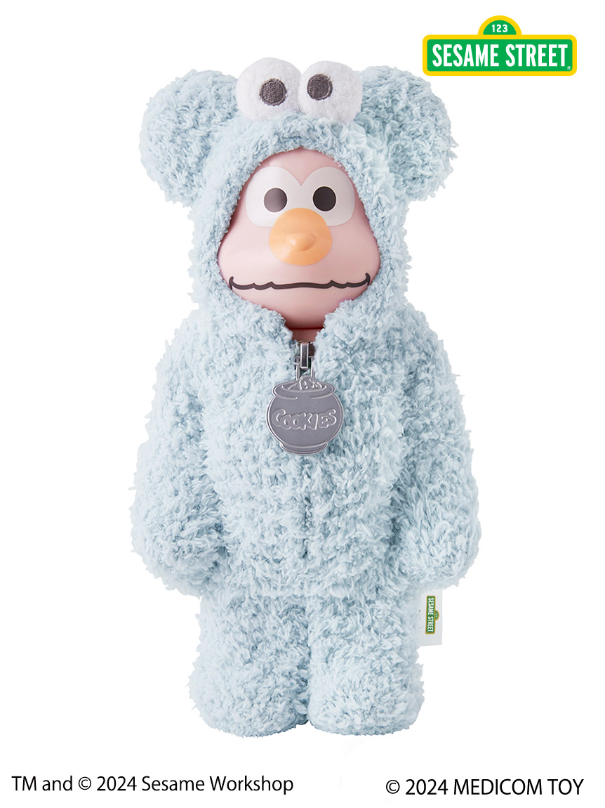 BE@RBRICK × SESAME STREET × GELATO PIQUE】 エルモ 400%(ぬいぐるみ