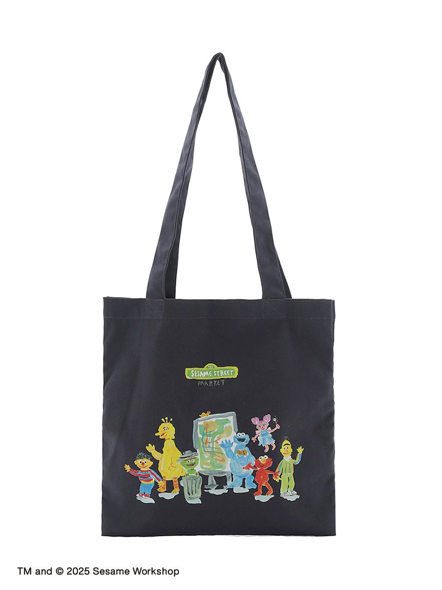 ヒラノトシユキ】スクエアキャンバストートバッグ(バッグ・エコバッグ