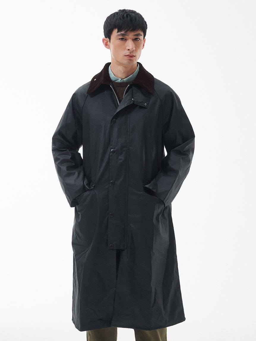 BURGHLEY / バーレー】ワックス コットン ロング コート （ オーバー