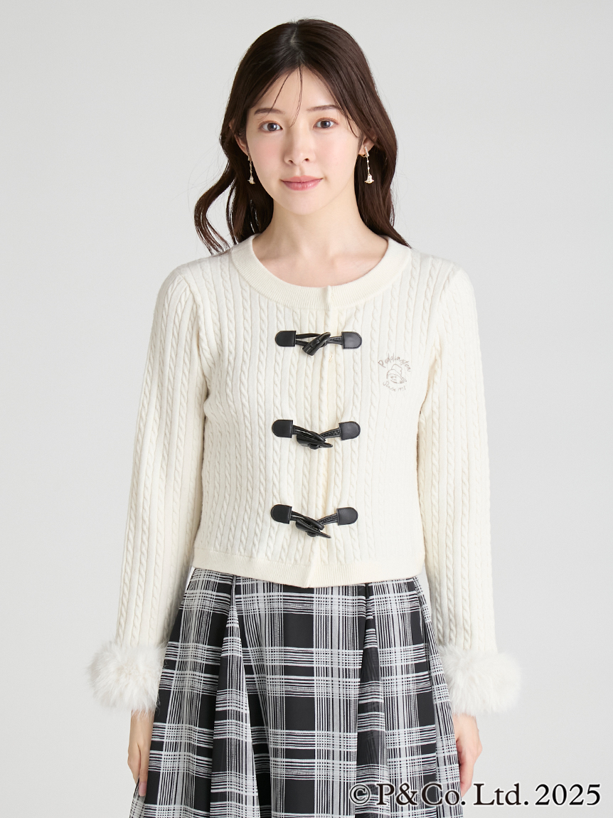 パディントン(TM)×CELFORD】ケーブルカーディガン(カーディガン)｜TOPS