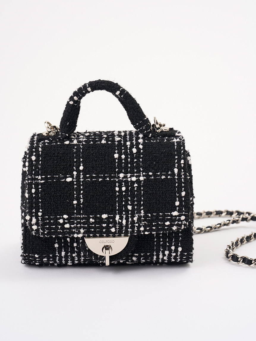 ツイードミニハンドバッグ(ハンドバッグ)｜BAGS（バッグ）｜CELFORD