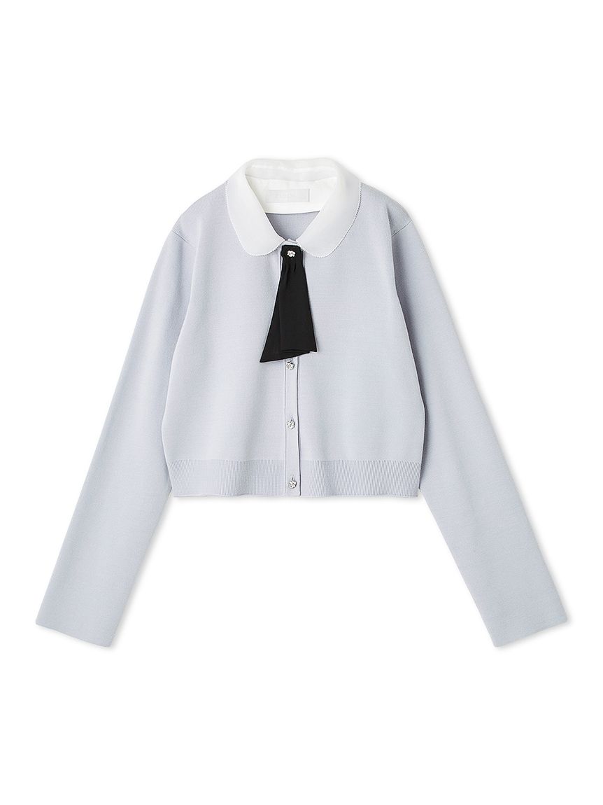 限定カラーあり】デタッチャブル総針カーディガン (ニットプルオーバー