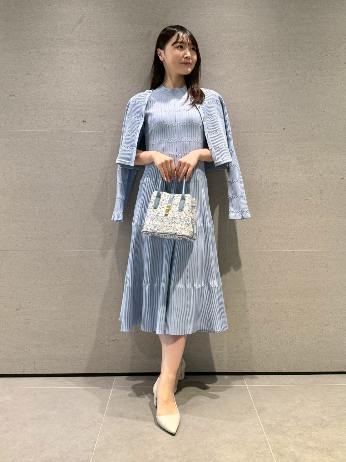 洗える】ディフォメーションワンピース(ニットワンピース)｜DRESS