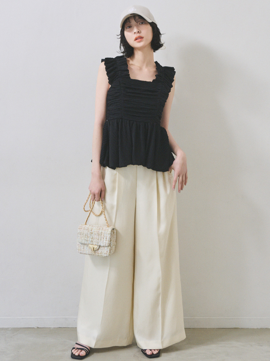 バルーンペプラムキャミブラウス(ブラウス・シャツ)｜TOPS（トップス