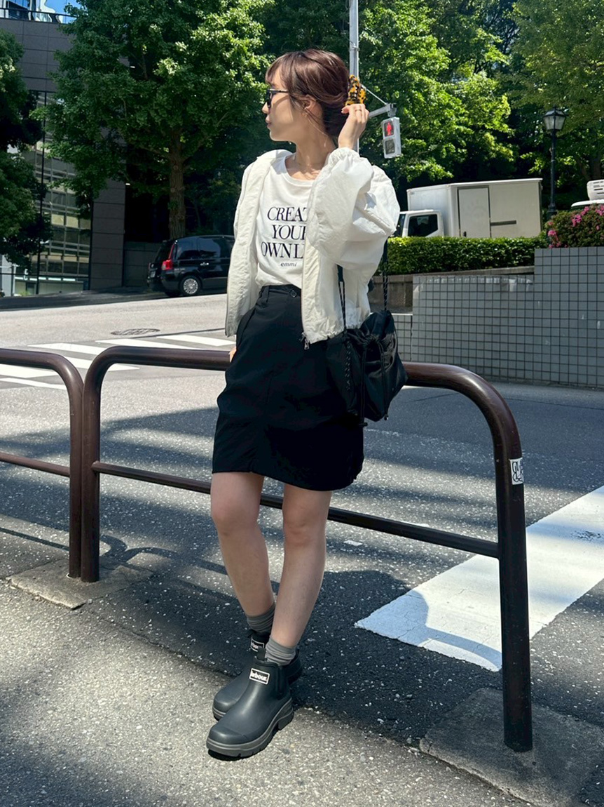 emmi・Barbour】サイドゴアレインブーツ(ブーツ)｜シューズ｜emmi