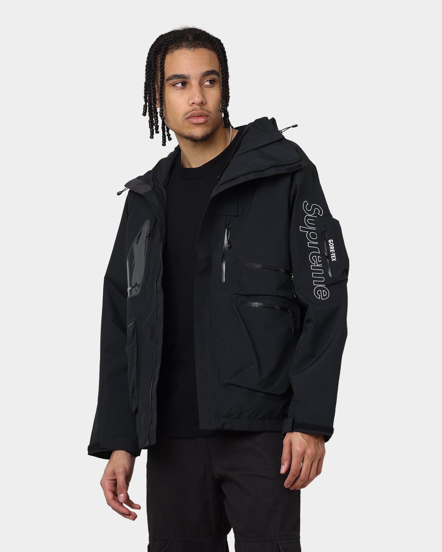 Supreme X Gore-Tex Tech Shell Jacket Black | Parallel