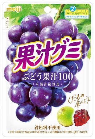 前回販売個数約200万個の“夏グミ” 今年は隠し味に塩を配合「果汁グミ