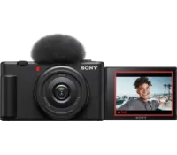 Sony ZV-1F Vlog Camera for Content Creators and Vloggers, Black
