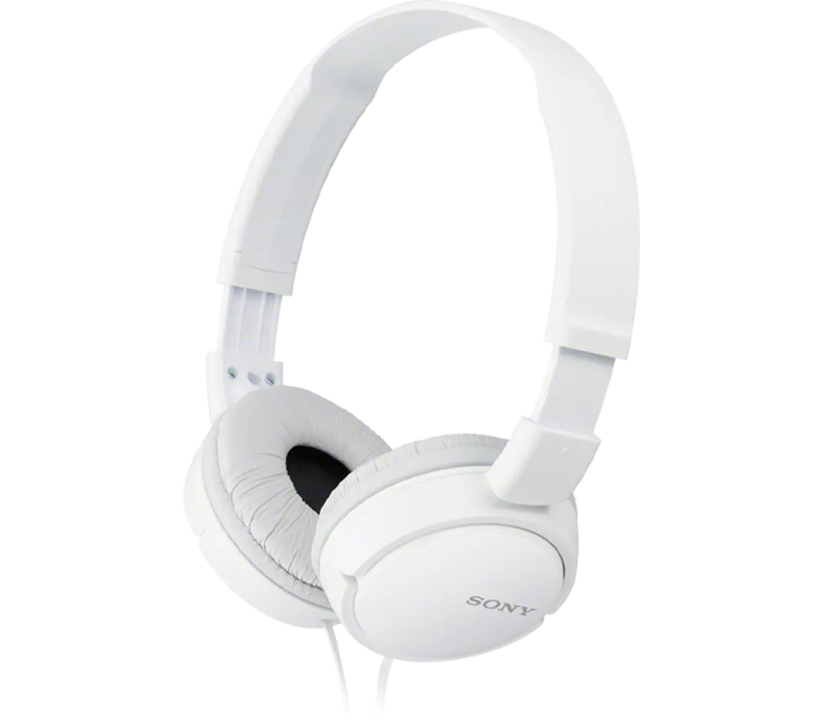 Sony ZX Series Wired On-Ear Headphones, White | MDRZX110