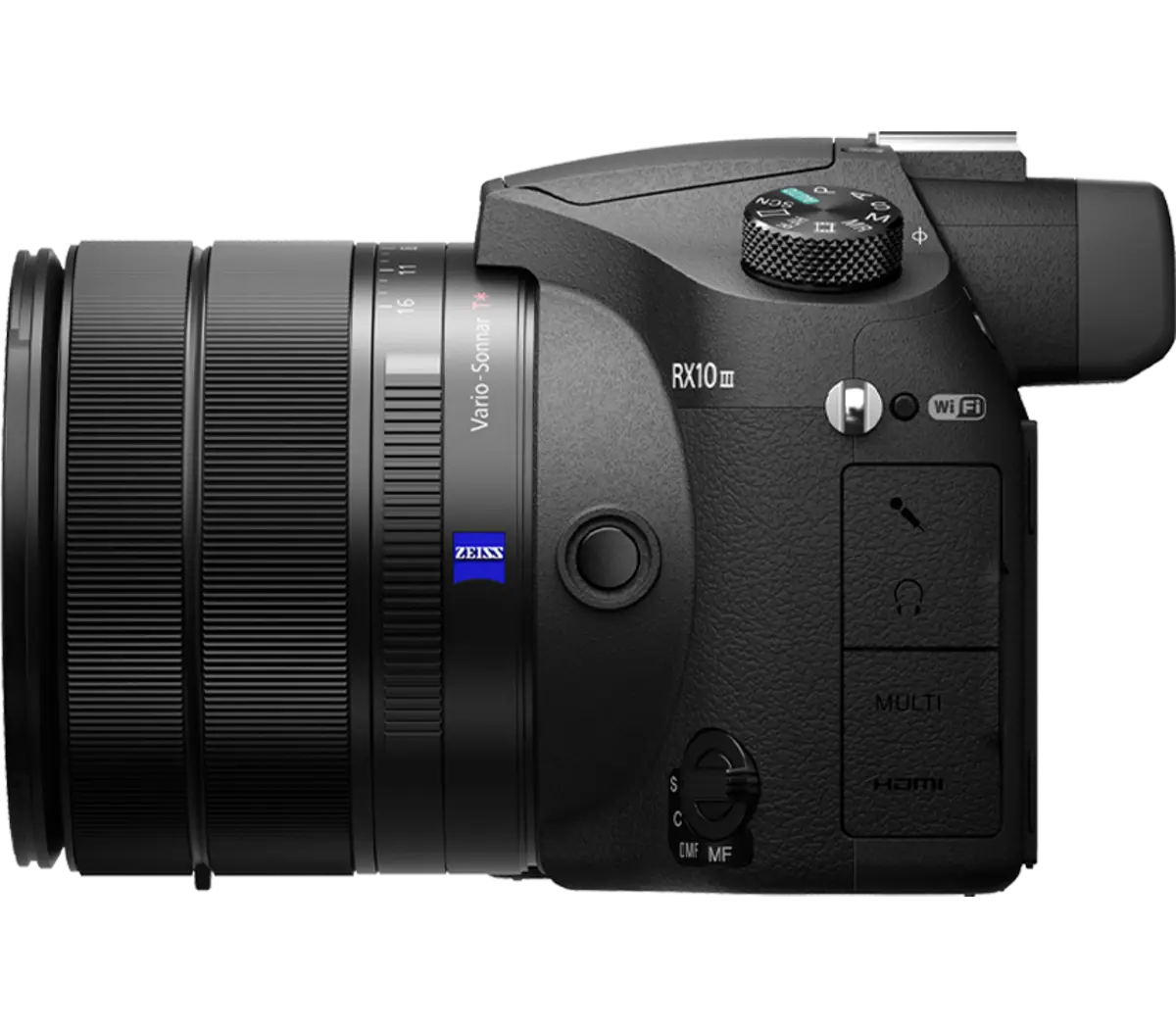 Sony RX10 III with F2.4-4 large-aperture 24-600 mm zoom lens | DSC-